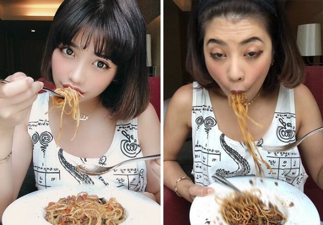 Instagram модель из Таиланда показала, что остается за кадром