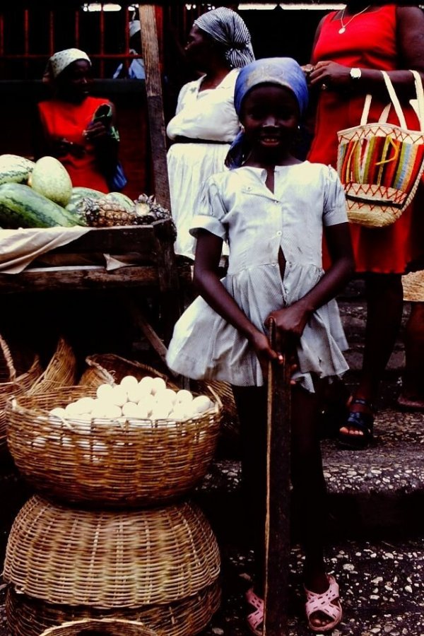 Повседневная жизнь Гаити в 1970-е на снимках