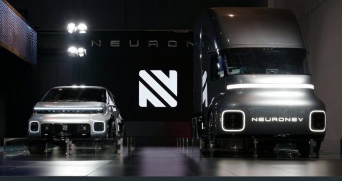Электрические прототипы Neuron - автомобиль-трансформер и грузовик