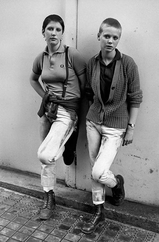 Лица молодых людей Лондона 70-х и 80-х
