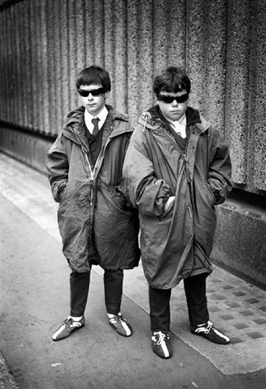 Лица молодых людей Лондона 70-х и 80-х