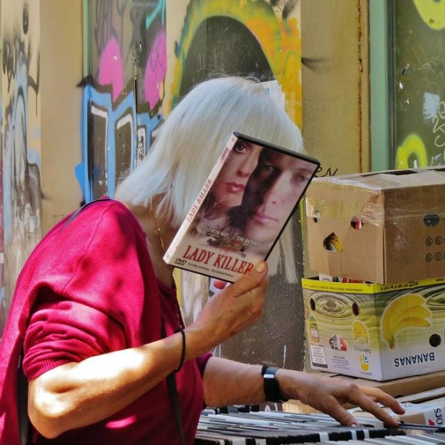 Совпадения и уличные фотоиллюзии от фотографа из Греции