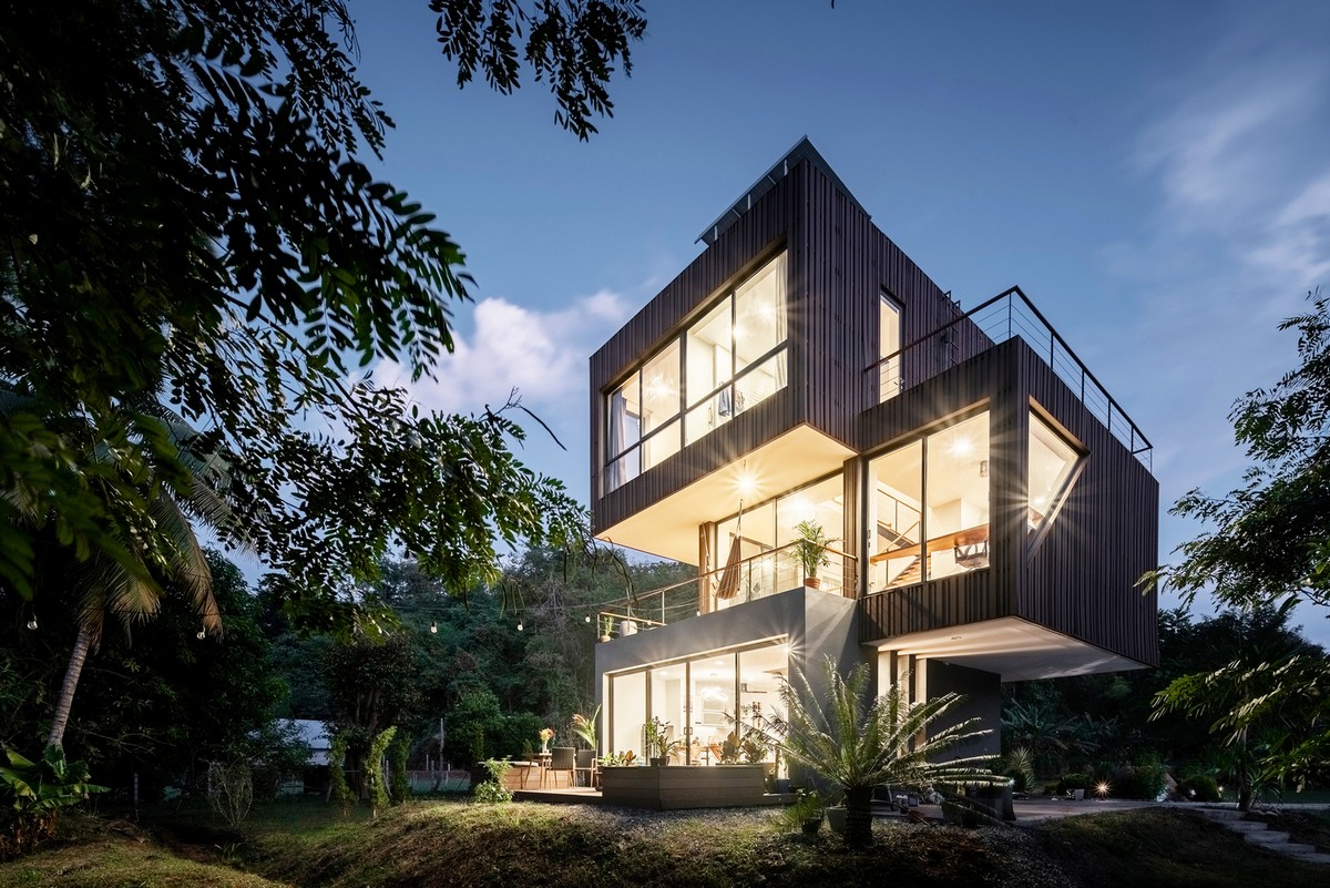 Стильный энергосберегающий дом в Таиланде