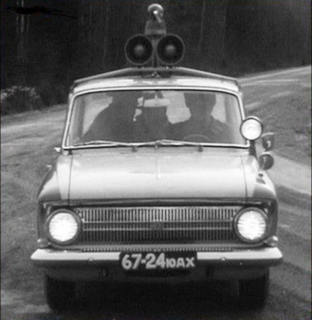 Автомобили советской милиции
