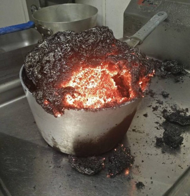 Неудачи начинающих кулинаров
