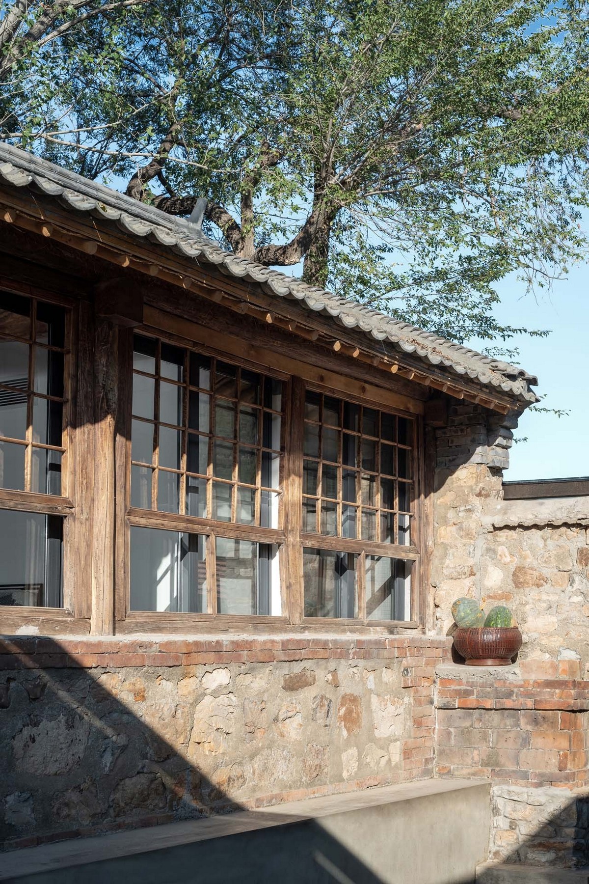 Дом с уникальным внутренним двором в Китае