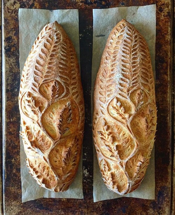 Пекарь покоряет Инстаграм дизайнерским домашним хлебом