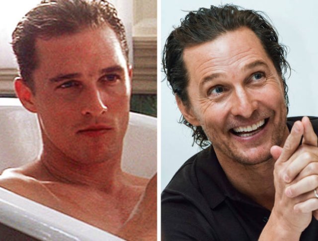 Знаменитые голливудские актёры на снимках тогда и сейчас
