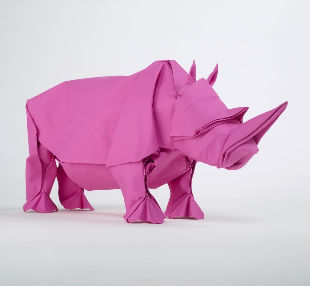 Швейцарский художник Сифо Мабона вывел оригами на новый уровень