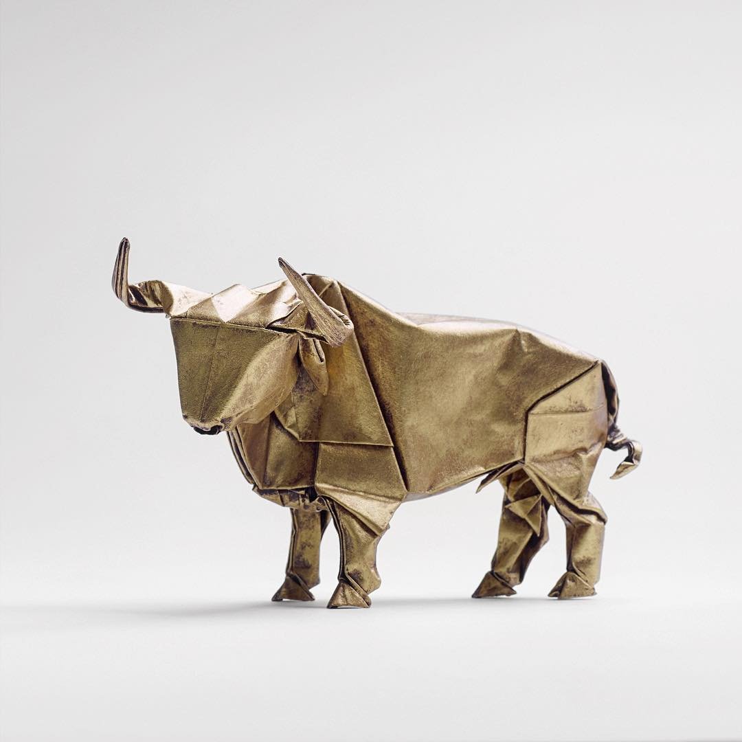 Швейцарский художник Сифо Мабона вывел оригами на новый уровень