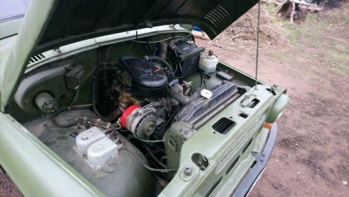 Военный УАЗ 1986 года выставили на продажу в Германии
