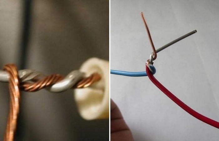 Как соединить медный и алюминиевый провода