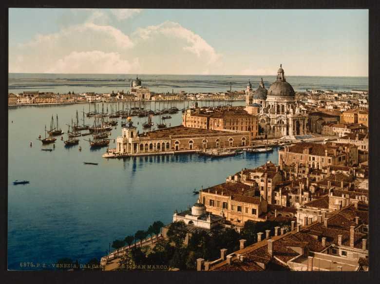 Цветные ретро фотографии Италии конца XIX века