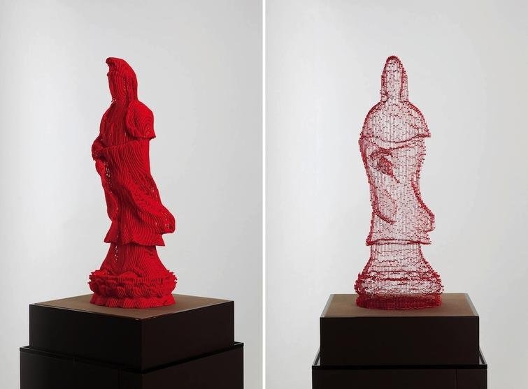 Полупрозрачные скульптуры от корейского художника
