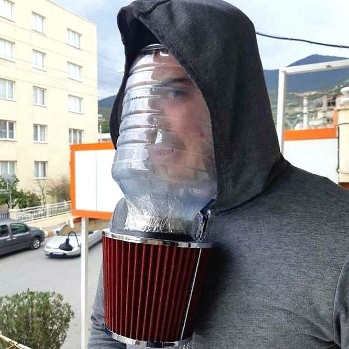 Забавные маски и способы защитить себя от коронавируса