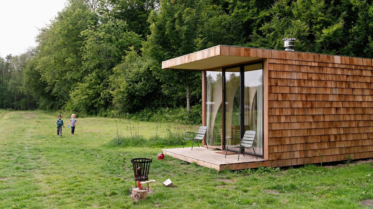 Небольшой загородный дом для отдыха в Нидерландах
