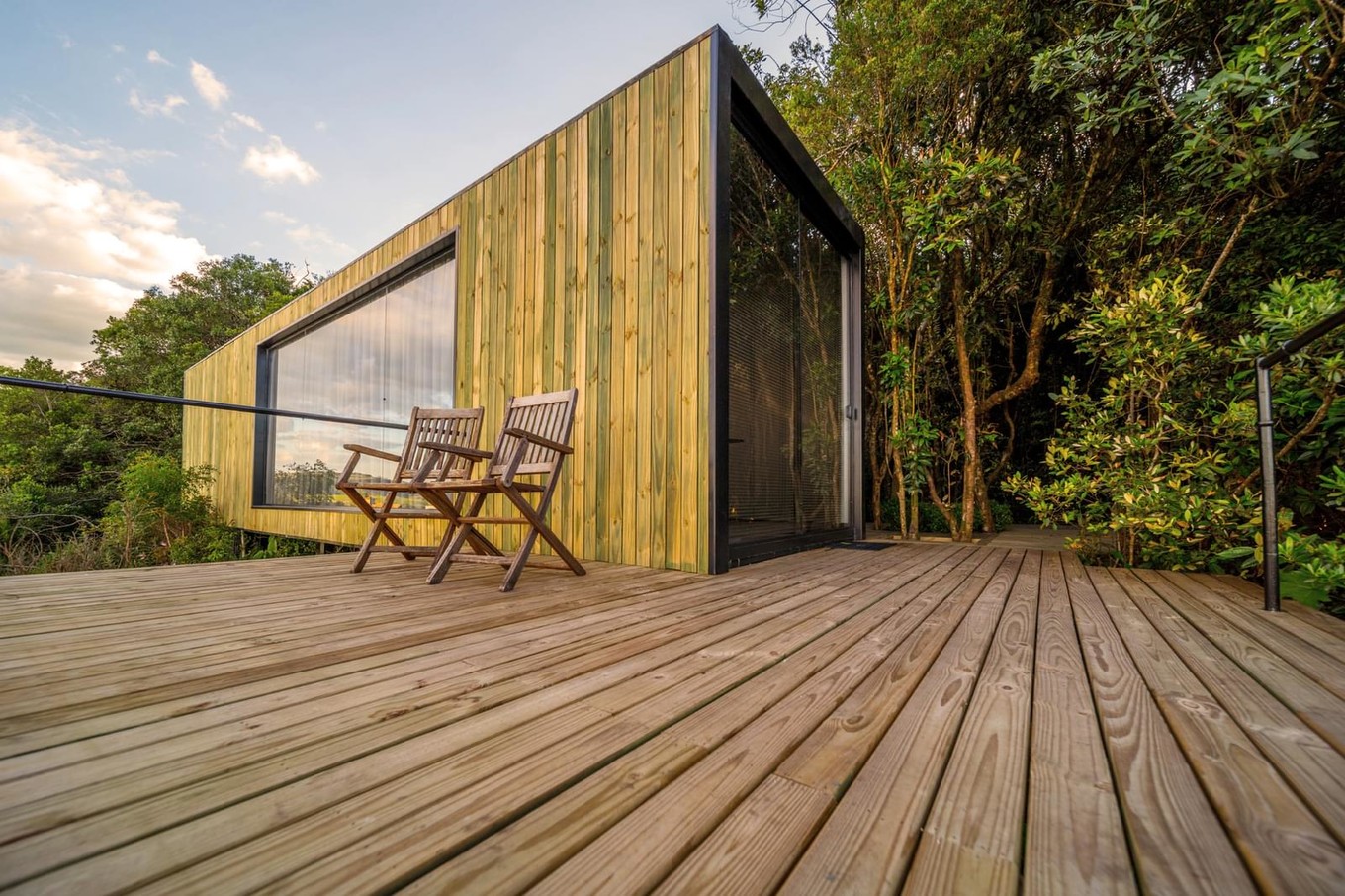 Дизайн и интерьер небольшого дома на юге Бразилии