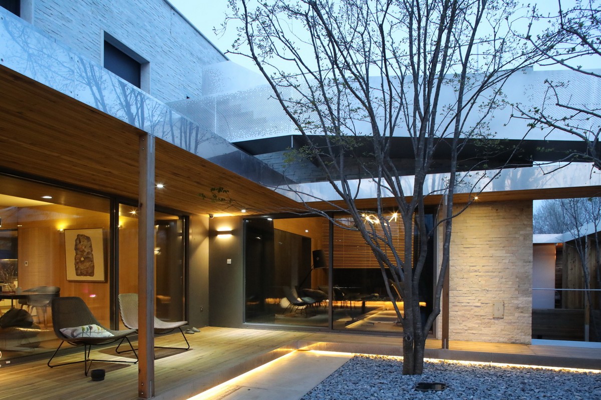Дом с интеграцией пространств в Пекине пространство, пространства, внутреннее, также, между, связь, имеют, вместе, метров, природой, чтобы, уровня, районе, студии, Основная, заключалась, бетонные, спроектирован, независимость, плиты