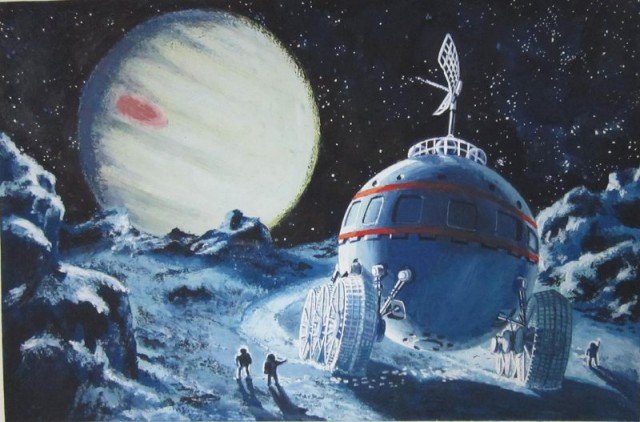 Освоение космоса в работах Геннадия Корягина