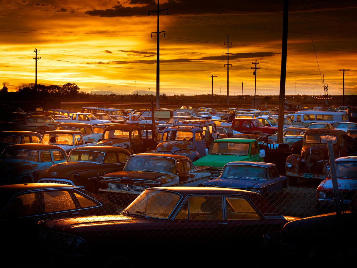 Красота заброшенных автомобилей в фотокниге Дитера Кляйна