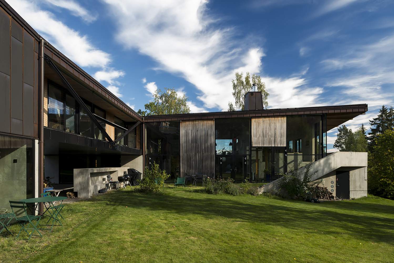 Стильный современный дом для семьи в Норвегии