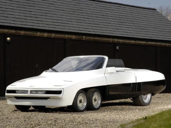 Panther 6 – шестиколесный автомобиль будущего из 1977 года