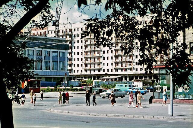 Новосибирск в начале 70-х годов на снимках