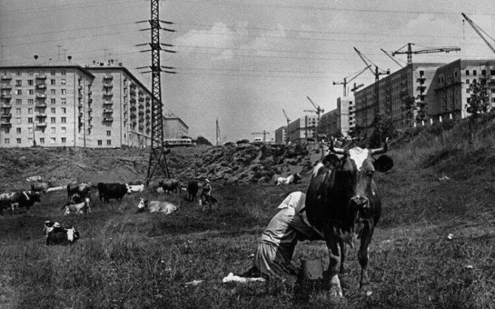 Редкие архивные кадры из прошлого в СССР