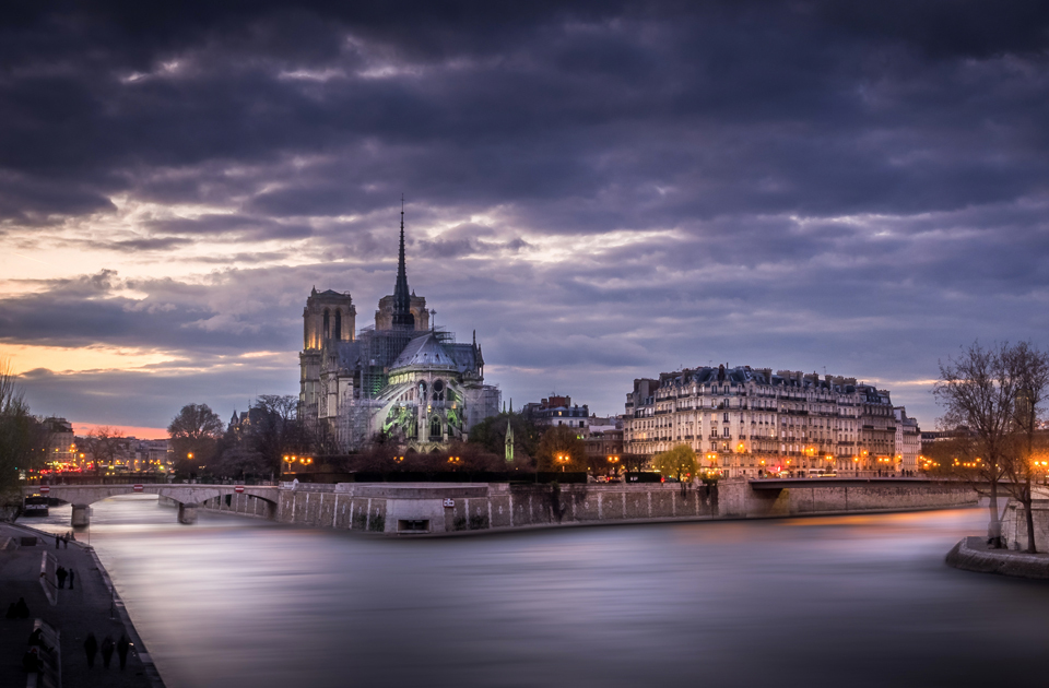 Красота вечернего Парижа на снимках Антона Алымова Путешествия