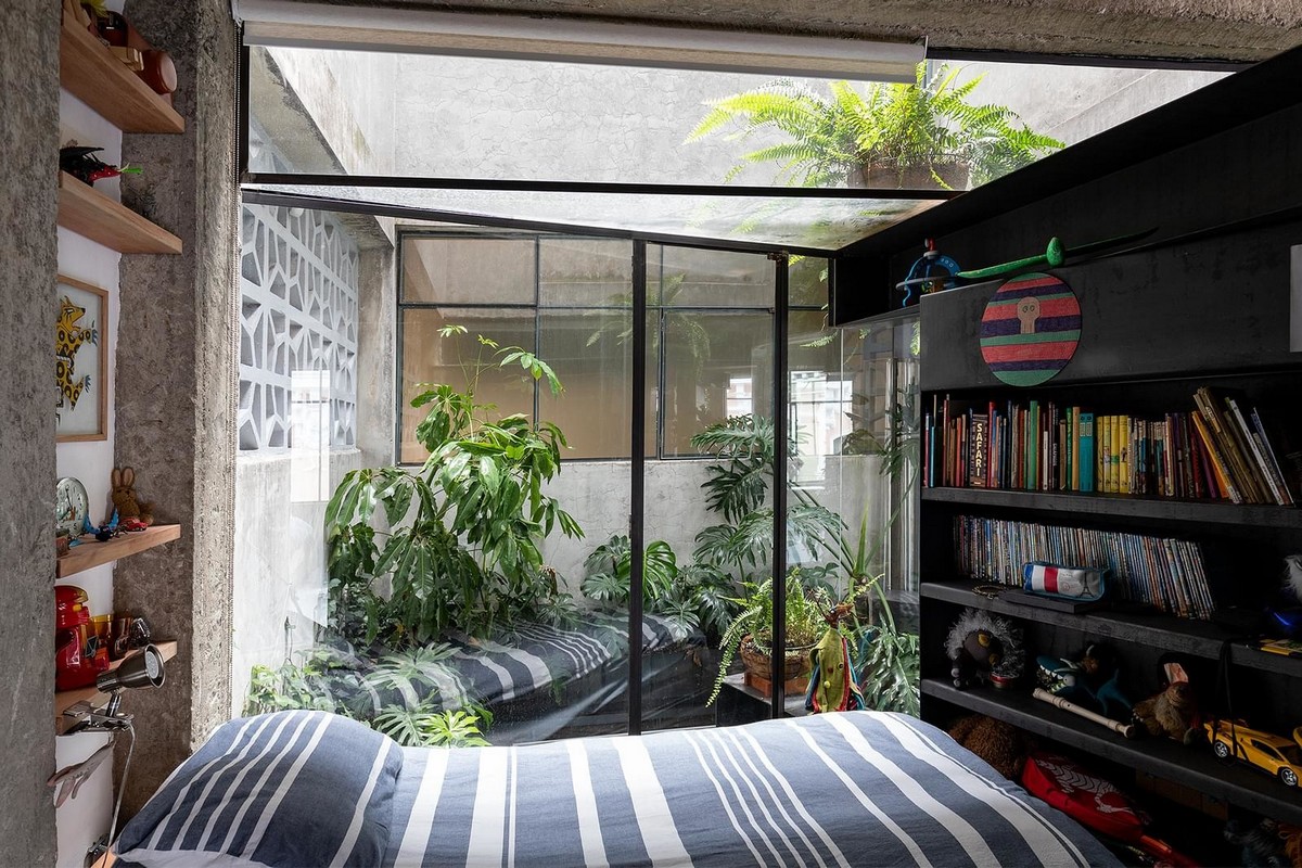 Интересный интерьер современной квартиры в Эквадоре