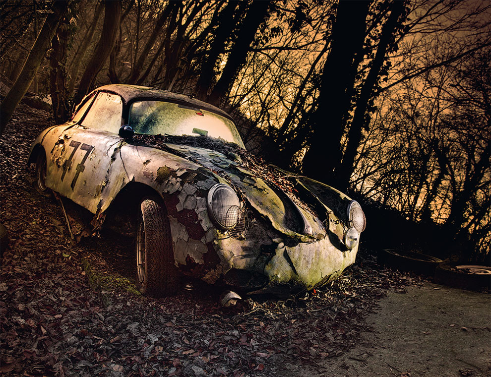 Заброшенные старые автомобили в Европе и США