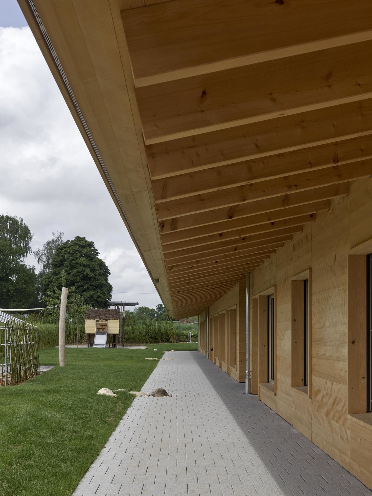 Одноэтажный детский сад в Германии