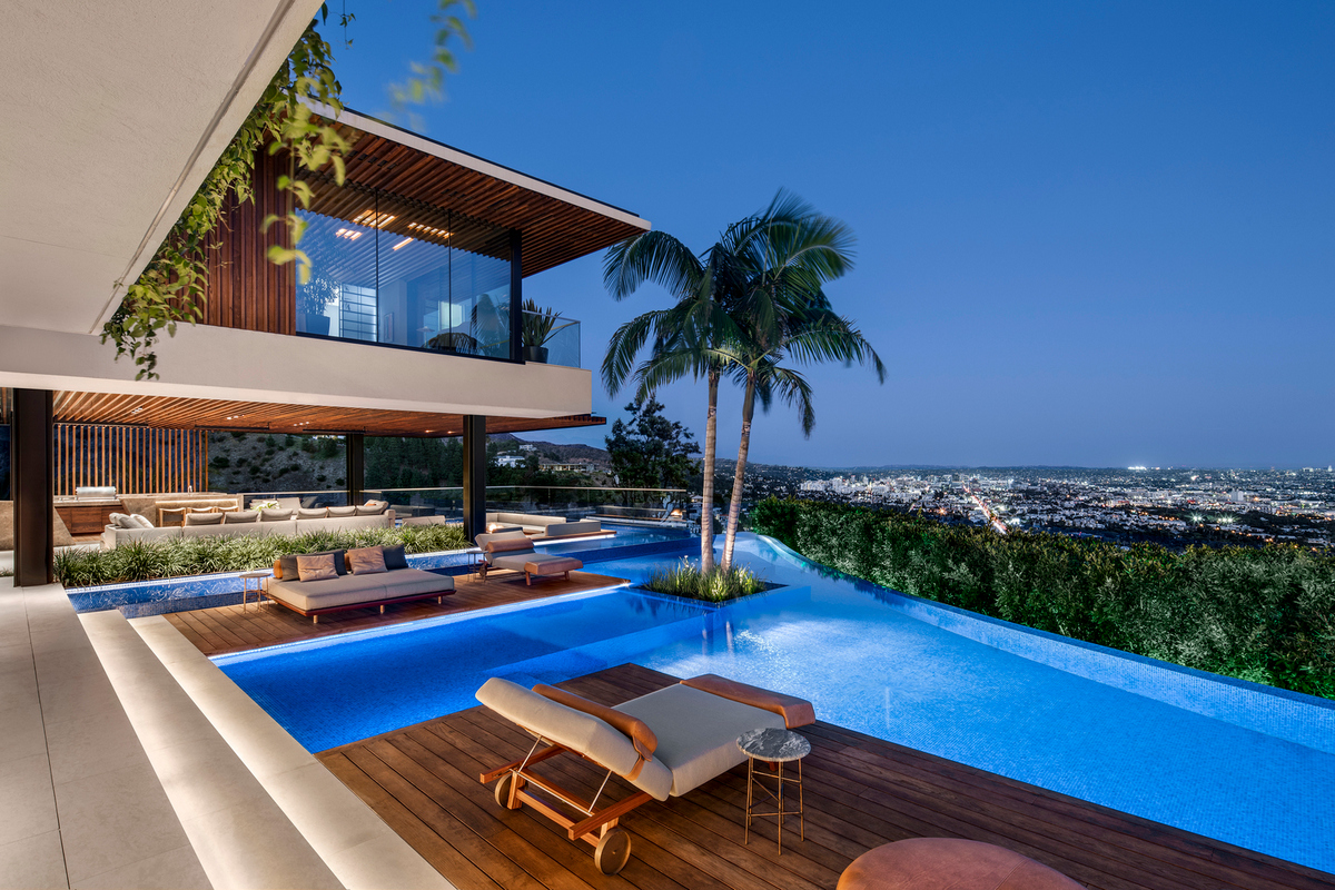 Резиденция с видом на море Лос Анджелес