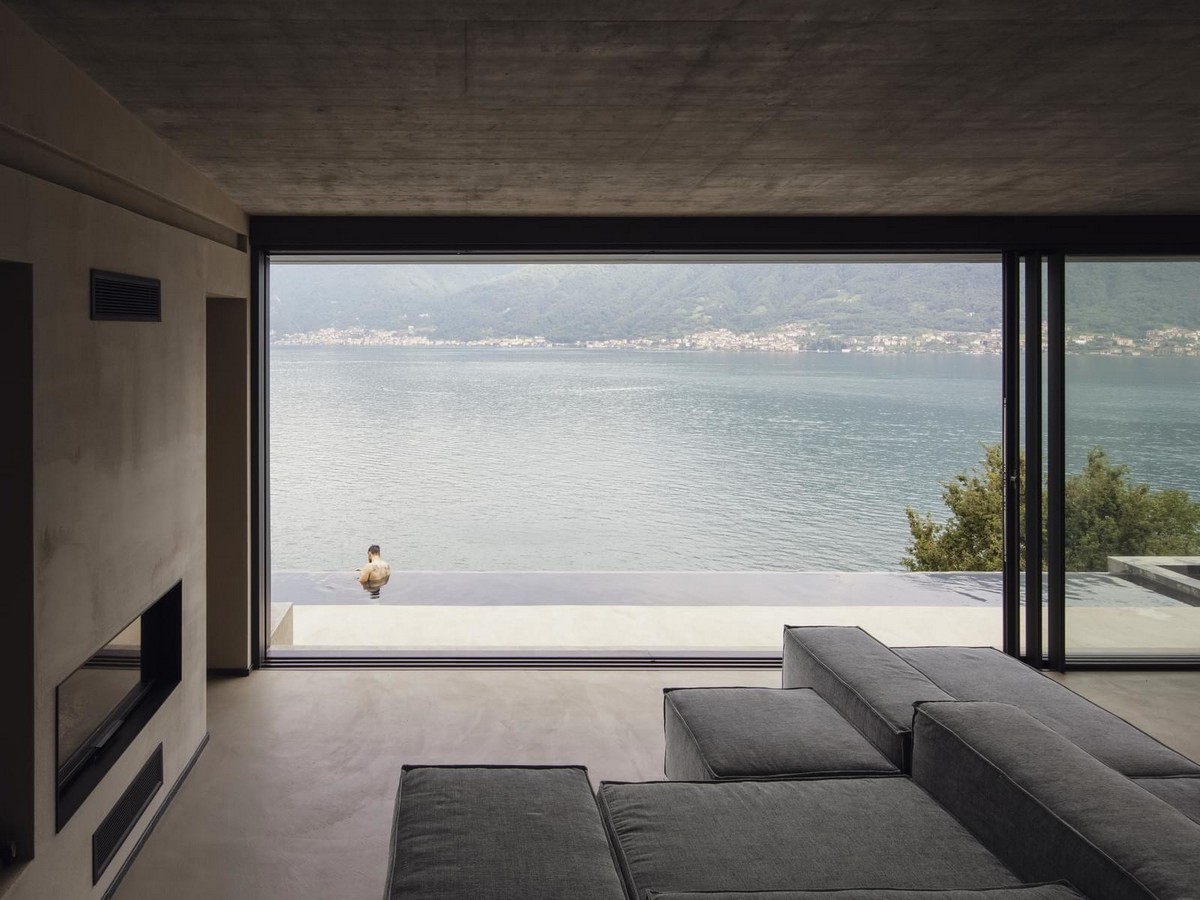 Частный дом на берегу озера Комо в Италии