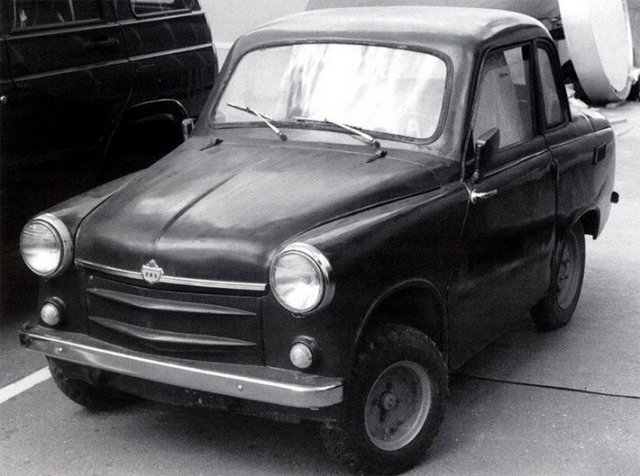 Необычные автомобильные концепты времён СССР