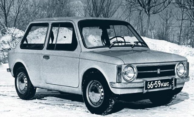 Необычные автомобильные концепты времён СССР
