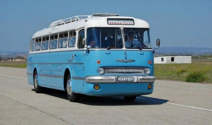Автобус Ikarus 55 - венгерский красавец по прозвищу Ракета