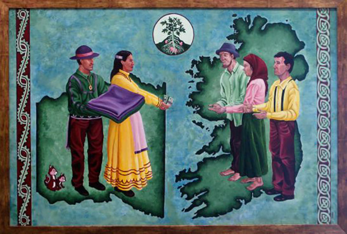 Как ирландцы вернули долг индейцам племени чокто через 200 лет
