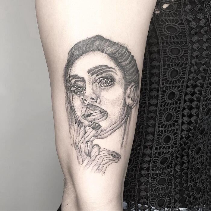 Мексиканская художница делает татуировки, от которых двоится в глазах