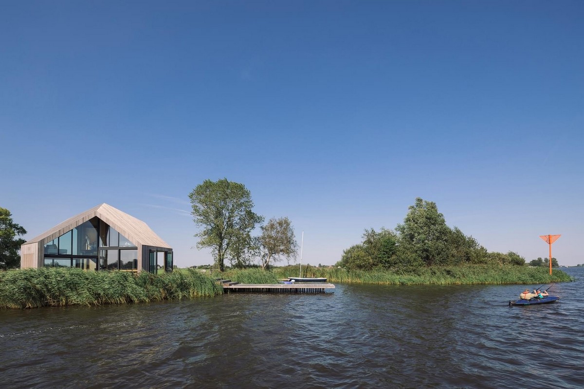 Дом для отдыха на берегу в Нидерландах