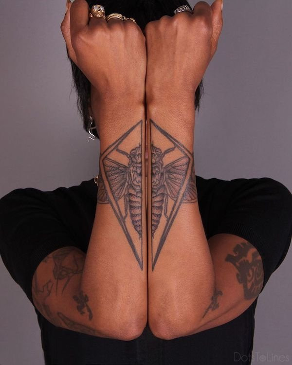 Split-татуировки, состоящие из двух частей