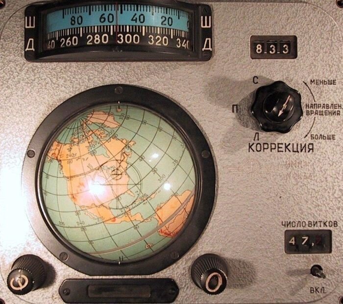 Навигационное оборудование советского космического корабля