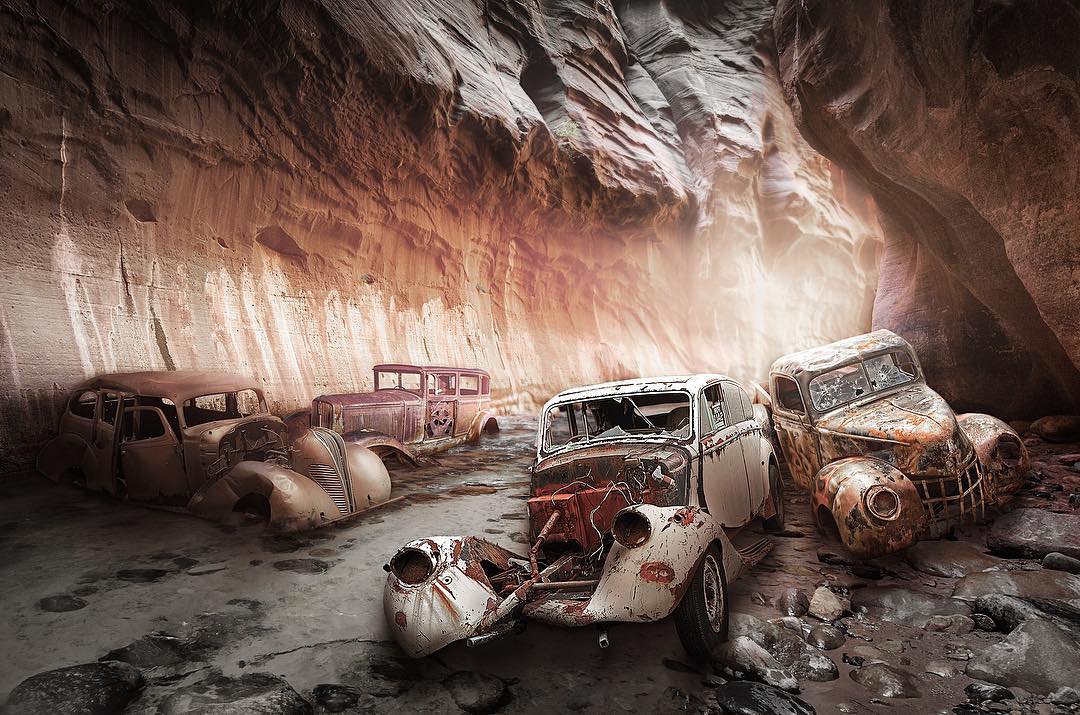 Впечатляющие снимки заброшенных мест от Маркуса Экке Ви Канте