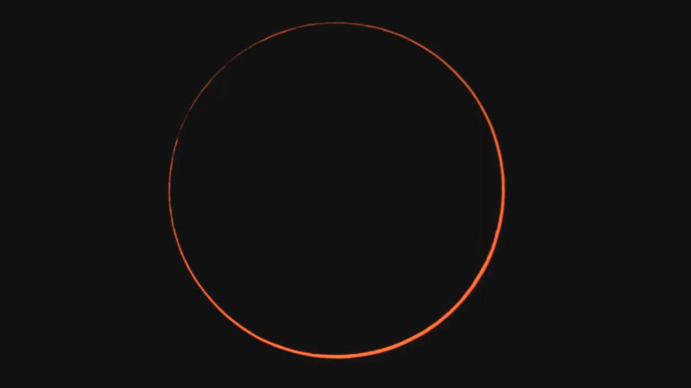 Кольцо огня - солнечное затмение 21 июня 2020