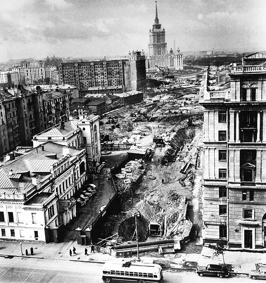 Снимки крупных строительных проектов в российской и советской истории