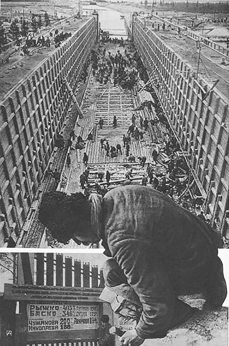 Снимки крупных строительных проектов в российской и советской истории