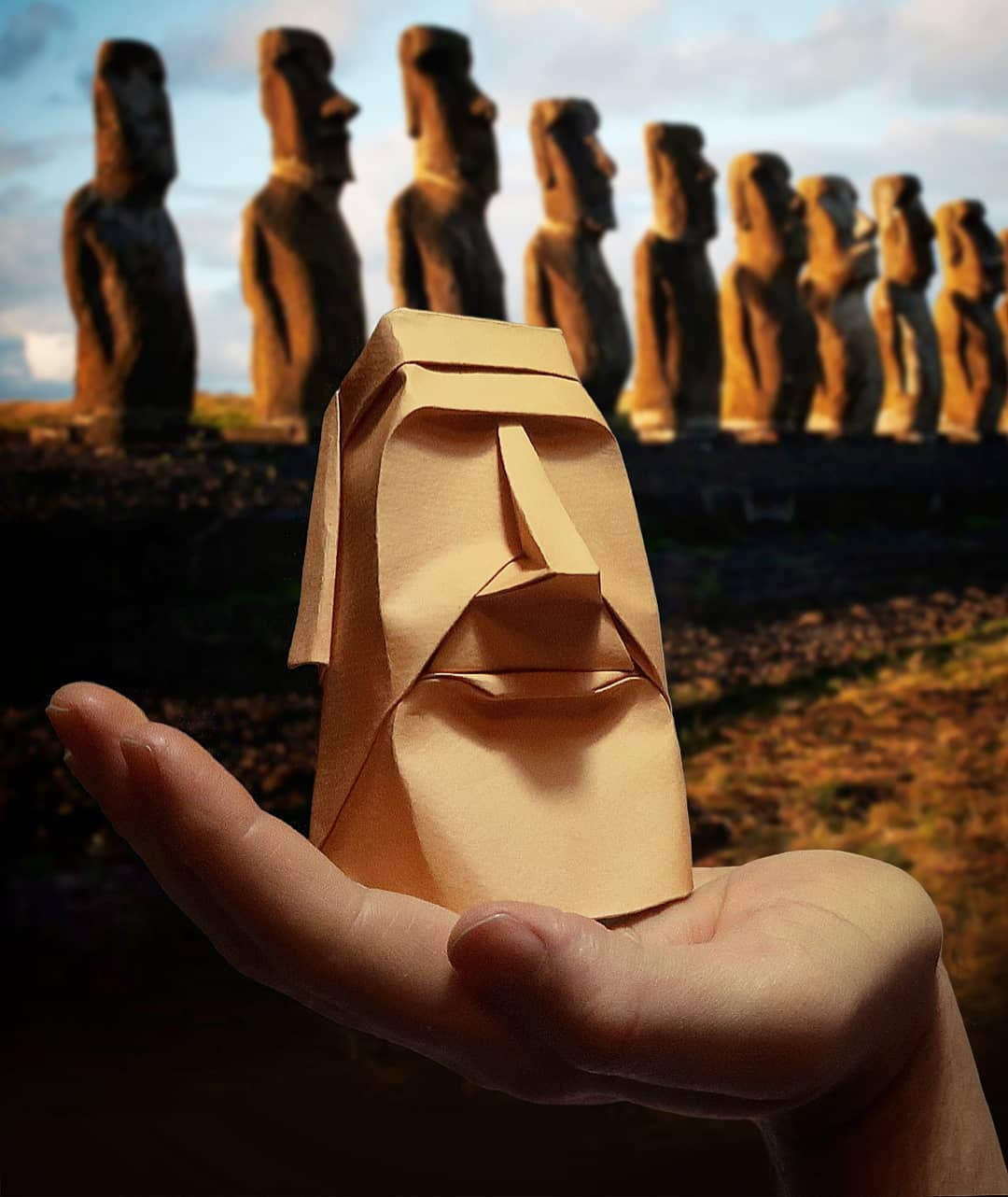 Впечатляющие миниатюрные маски-оригами от Финна Джексона