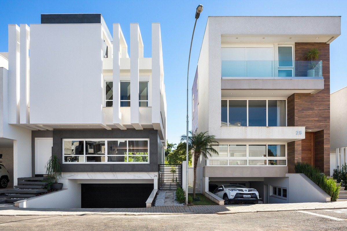 Минималистский дом с современным дизайном в Бразилии