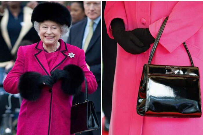 Никто не имеет права прикасаться к королевской сумочке?