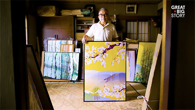 80-летний японец создаёт удивительные картины в Microsoft Excel